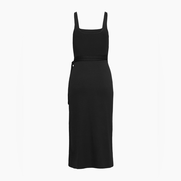 Aritzia Wilfred Saturn Midi Dress - Black M - Picture 5 of 7